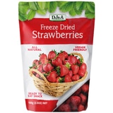 DJ & A Freeze Dried Strawberries 100g