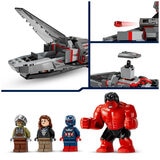 LEGO Marvel Captain America vs. Red Hulk Battle 76292