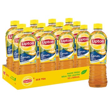 Lipton Iced Tea Lemon 12 x 500ml