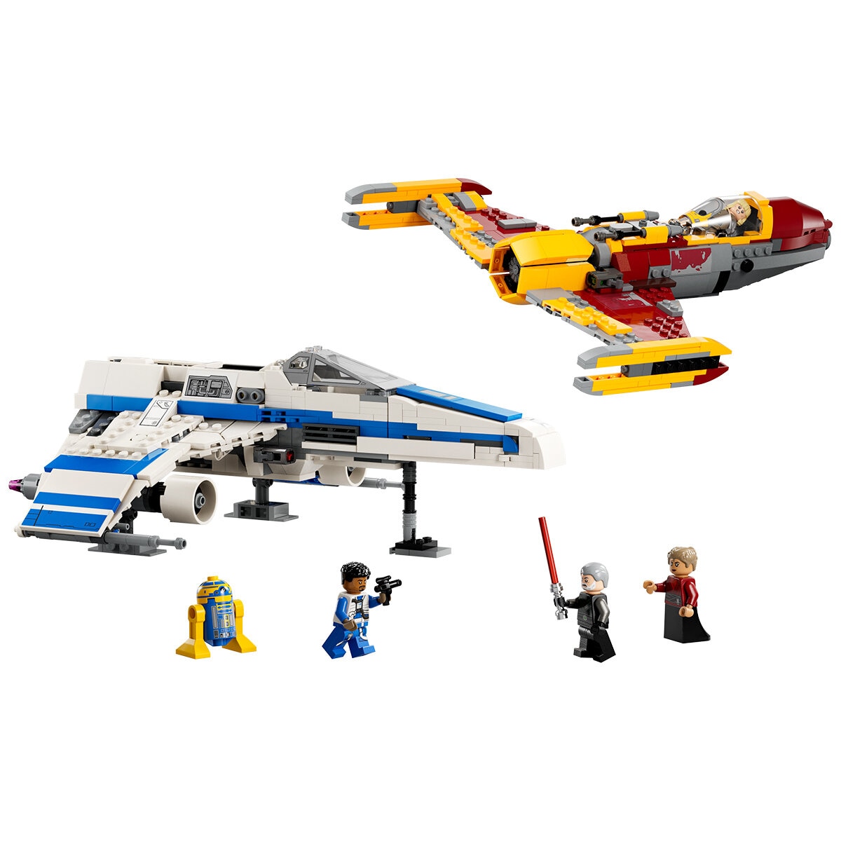 LEGO Star Wars New Republic E-Wing vs. Shin Hati’s Starfighter 75364