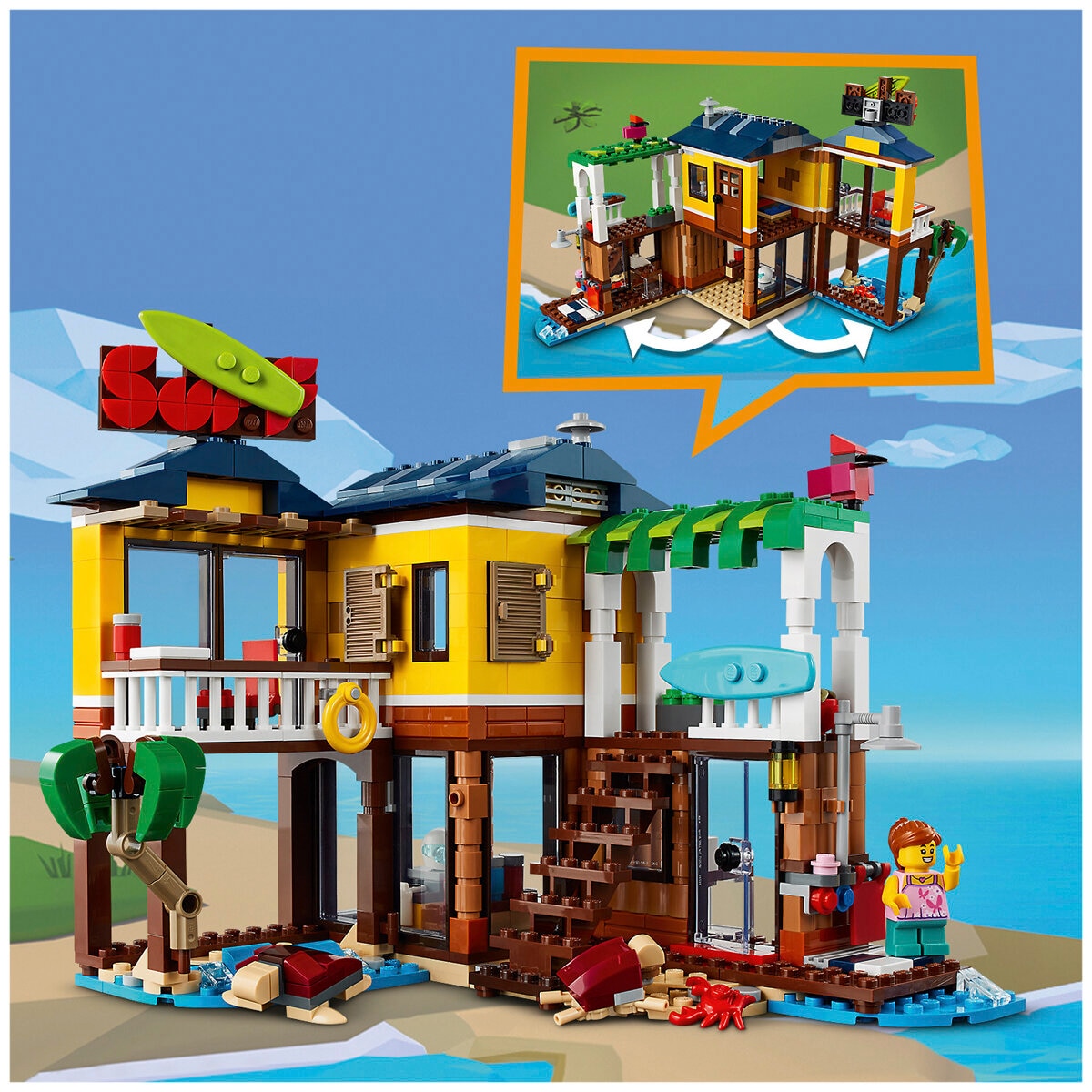 Lego Creator Surfer Beach House