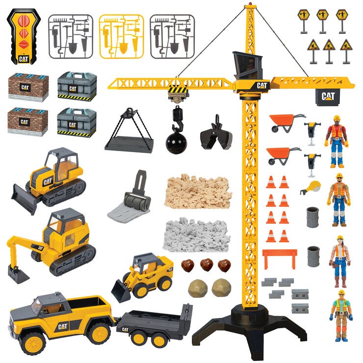 CAT Workforce Power Crane Remote Control Playset CAT Workforce Power Crane Remote Control Playset