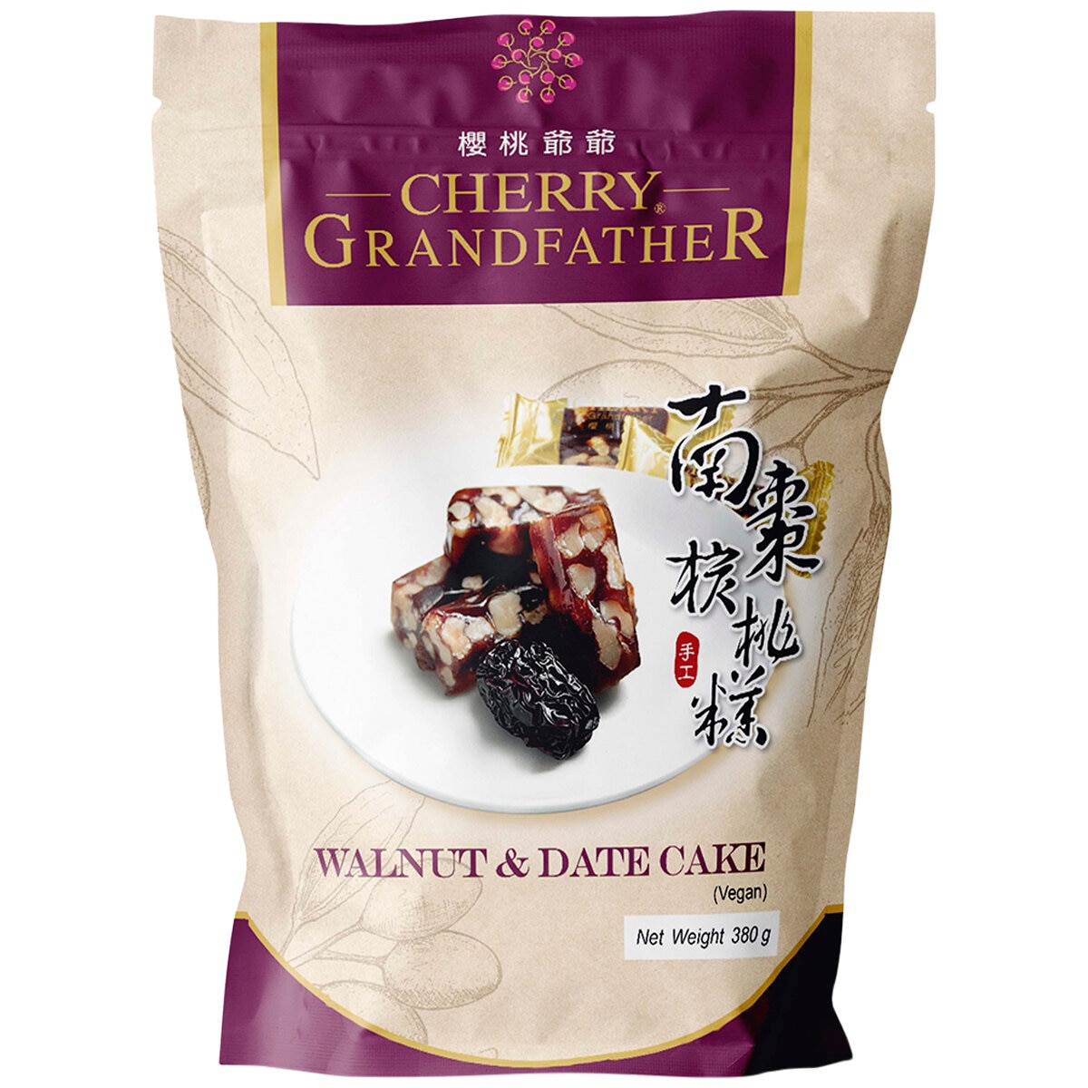 Cherry Grandfather Walnut & Date 380g Costco Australia