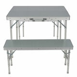 The Timber Ridge Table and Bench Combo The Timber Ridge Table and Bench Combo