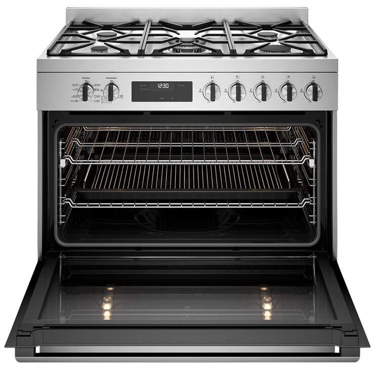 Westinghouse 90cm Freestanding Cooker Dual Fuel WFE9515SD