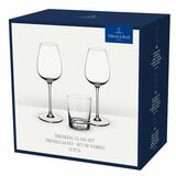 Villeroy & Boch Purismo Crystal Wine Glasses 12 Piece Set