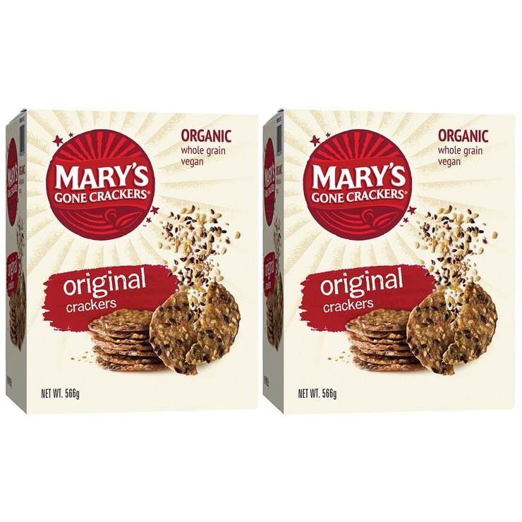 Mary's Gone Crackers Organic Original Crackers 2 x 566g Costco Australia