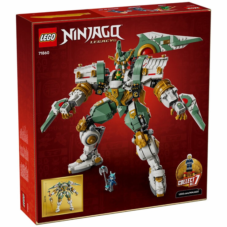 LEGO NINJAGO Lloyd’s Titan Mech 15th Anniversary Toy 71860