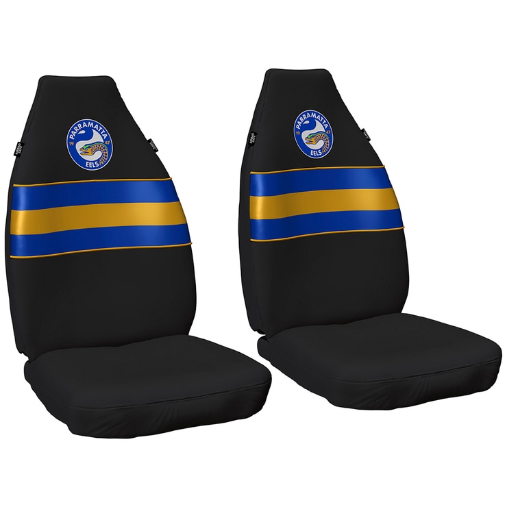 NRL Front Pair of Seat Covers Size 60 Parramatta Eels Costco Australia