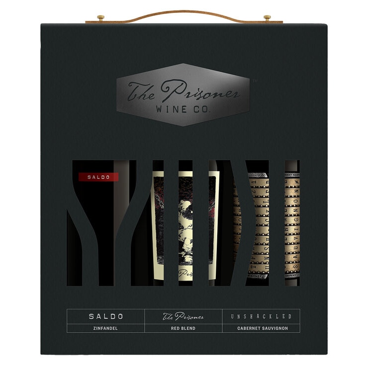 The Prisoner Wine Company American Wine Gift Pack 3 x 750ml The Prisoner Wine Company American Wine Gift Pack 3 x 750ml