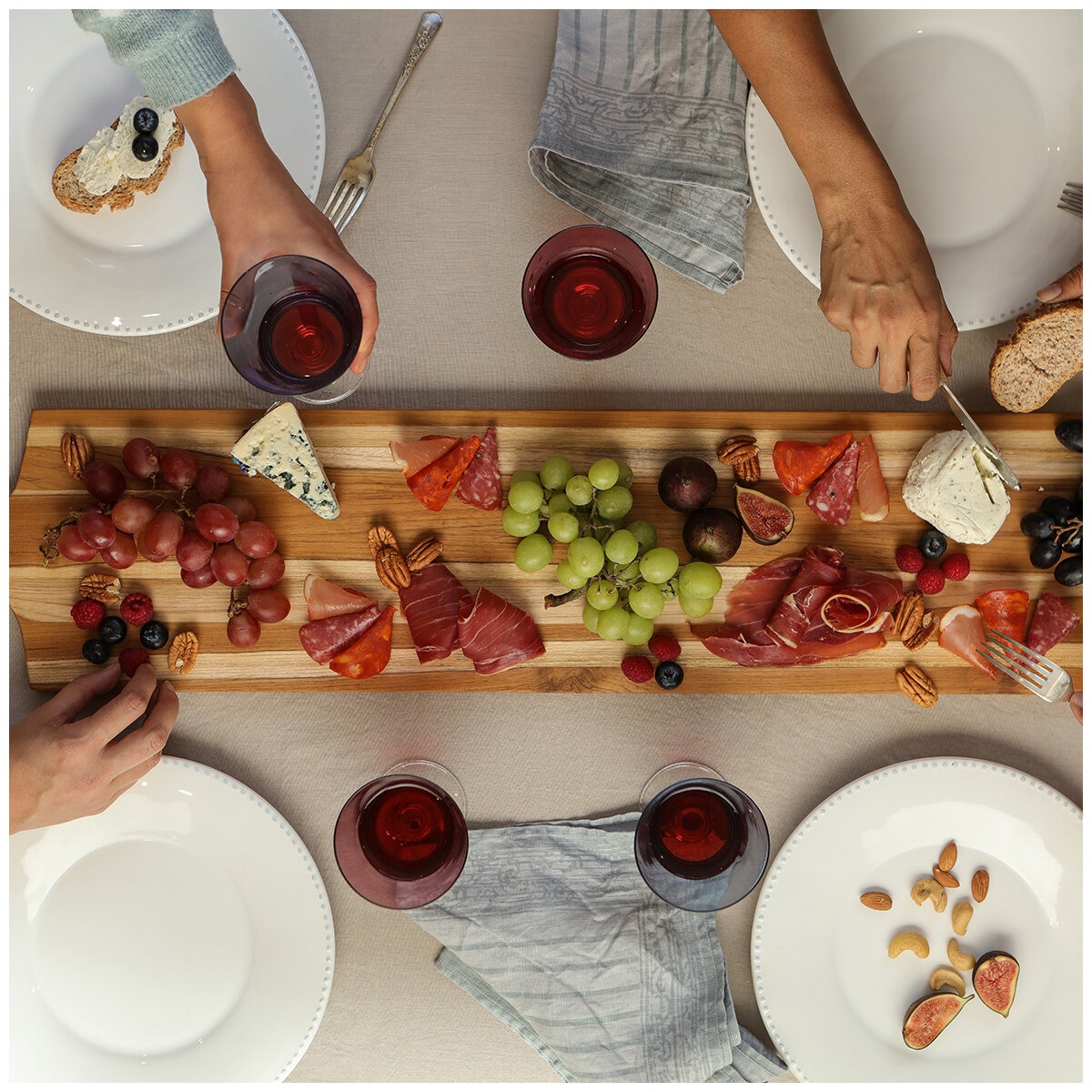 Teakhaus Teak Charcuterie Board