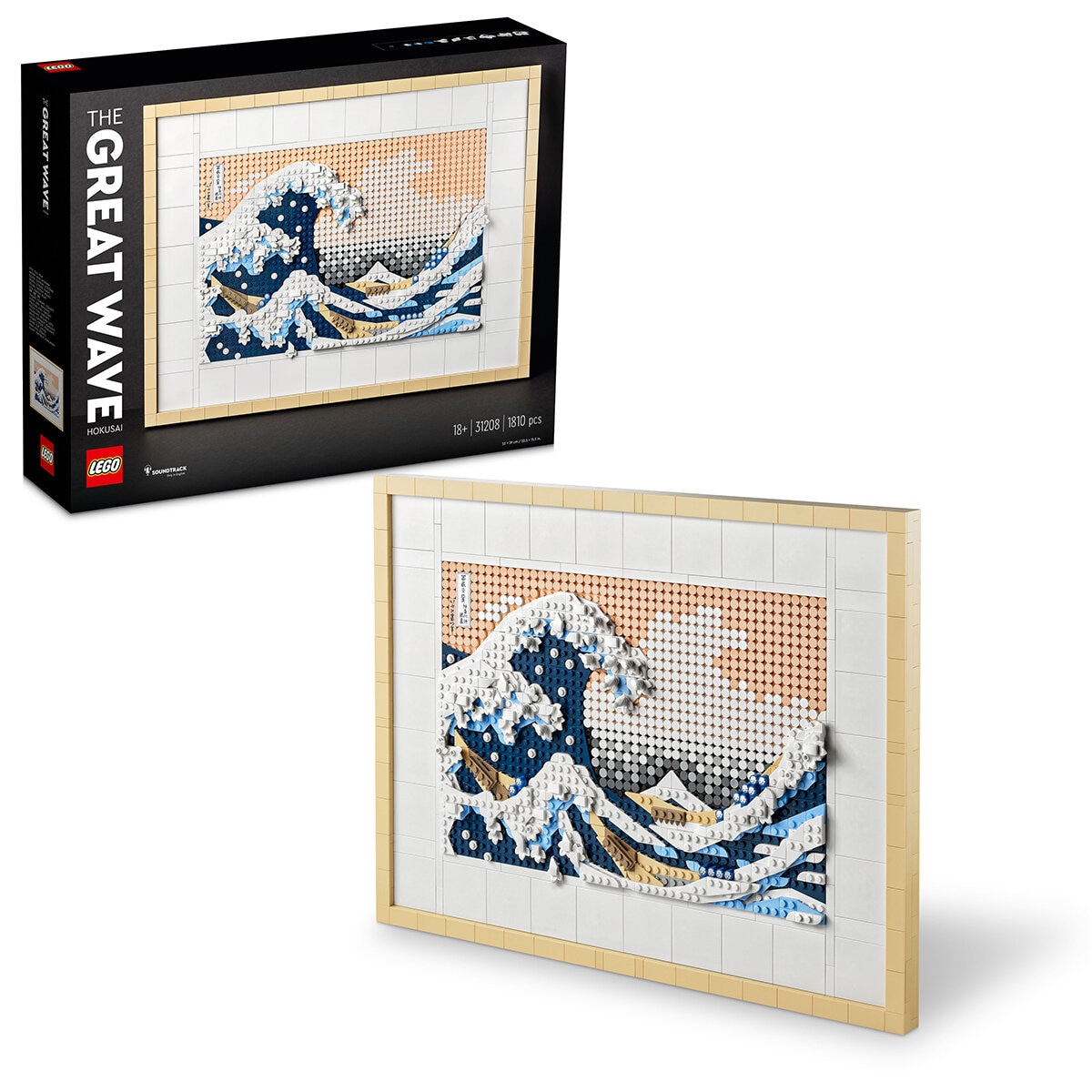 LEGO Art Hokusai The Great Wave 31208