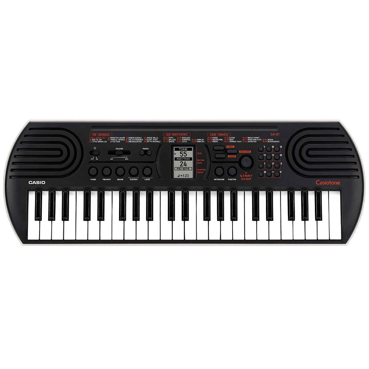 CASIO Casiotone 44 Key Portable Mini Keyboard SA81
