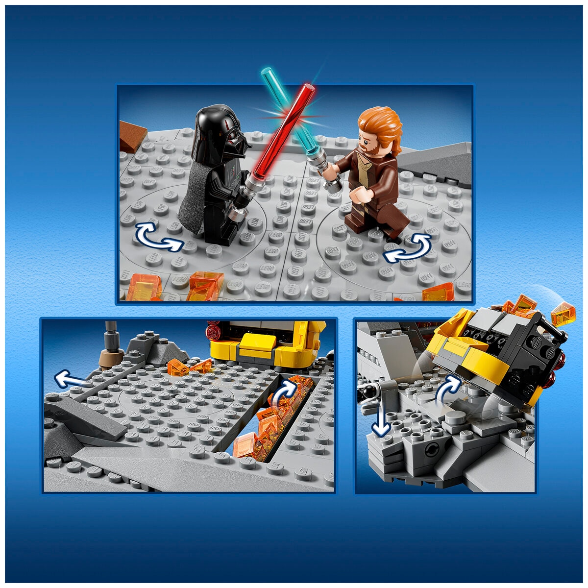 LEGO Star Wars Obi-Wan Kenobi vs. Darth Vader 75334