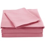 Bdirect Royal Comfort Blended Bamboo Quilt Cover Sets -Blush-Queen