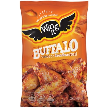 Wing It Chicken Buffalo Wings 2kg