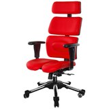 IDS Hara Chair Doctor V Black Pattern - Red