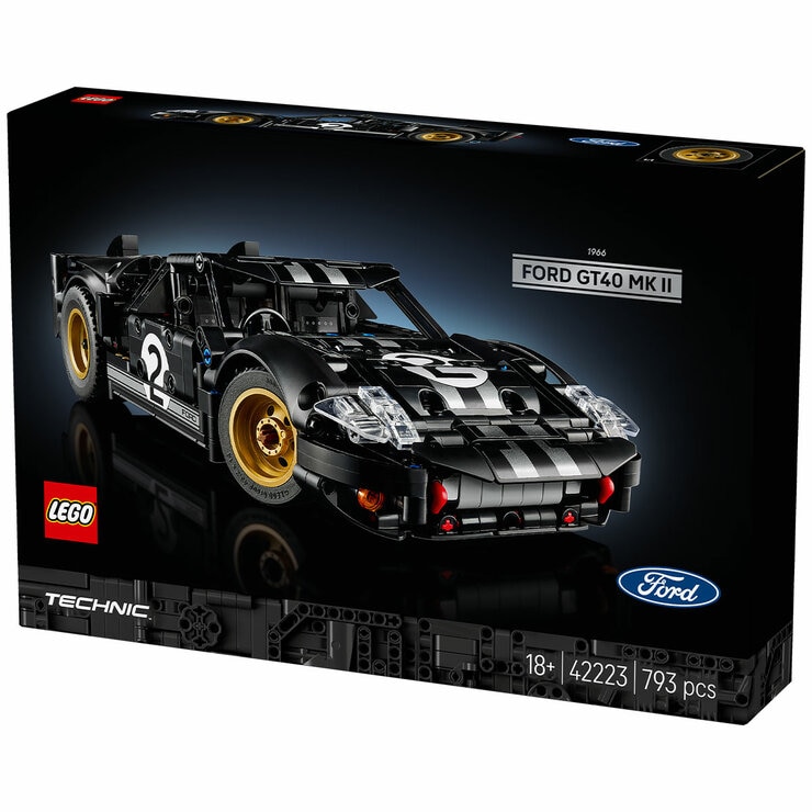 LEGO Technic 1966 Ford GT40 MKII Race Car 42223