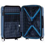 Tosca Matrix Range 3 Piece Luggage Set Blue