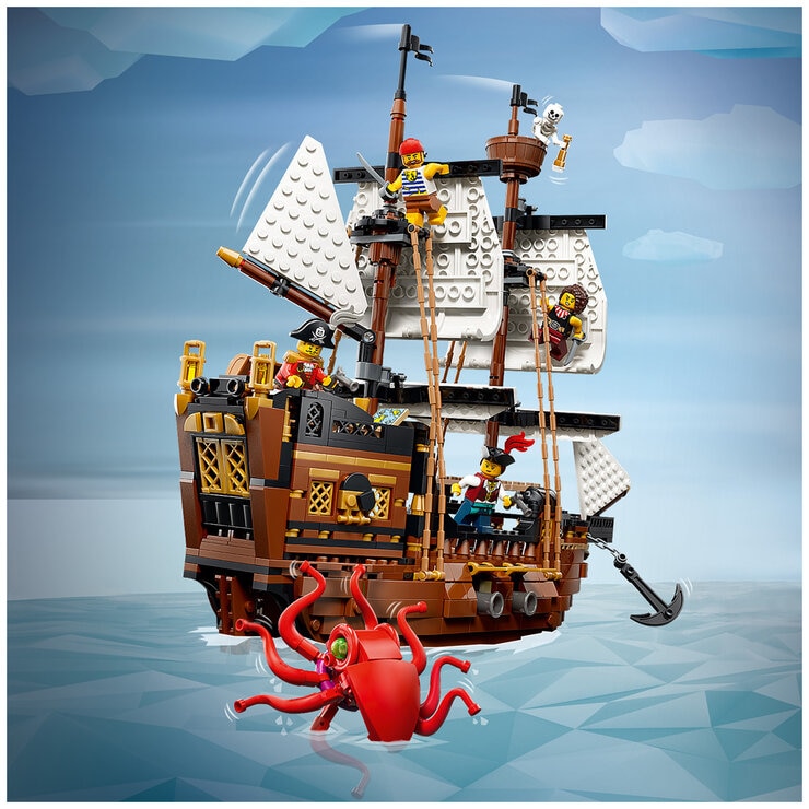 LEGO Creator 3 in 1 Iconic Pirate Ship Building Set 31387 LEGO Creator 3 in 1 Iconic Pirate Ship Building Set 31387