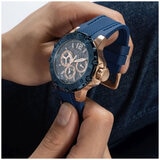 GUESS Contender Blue Two Tone Multifunction Men's Watch GW0640G3