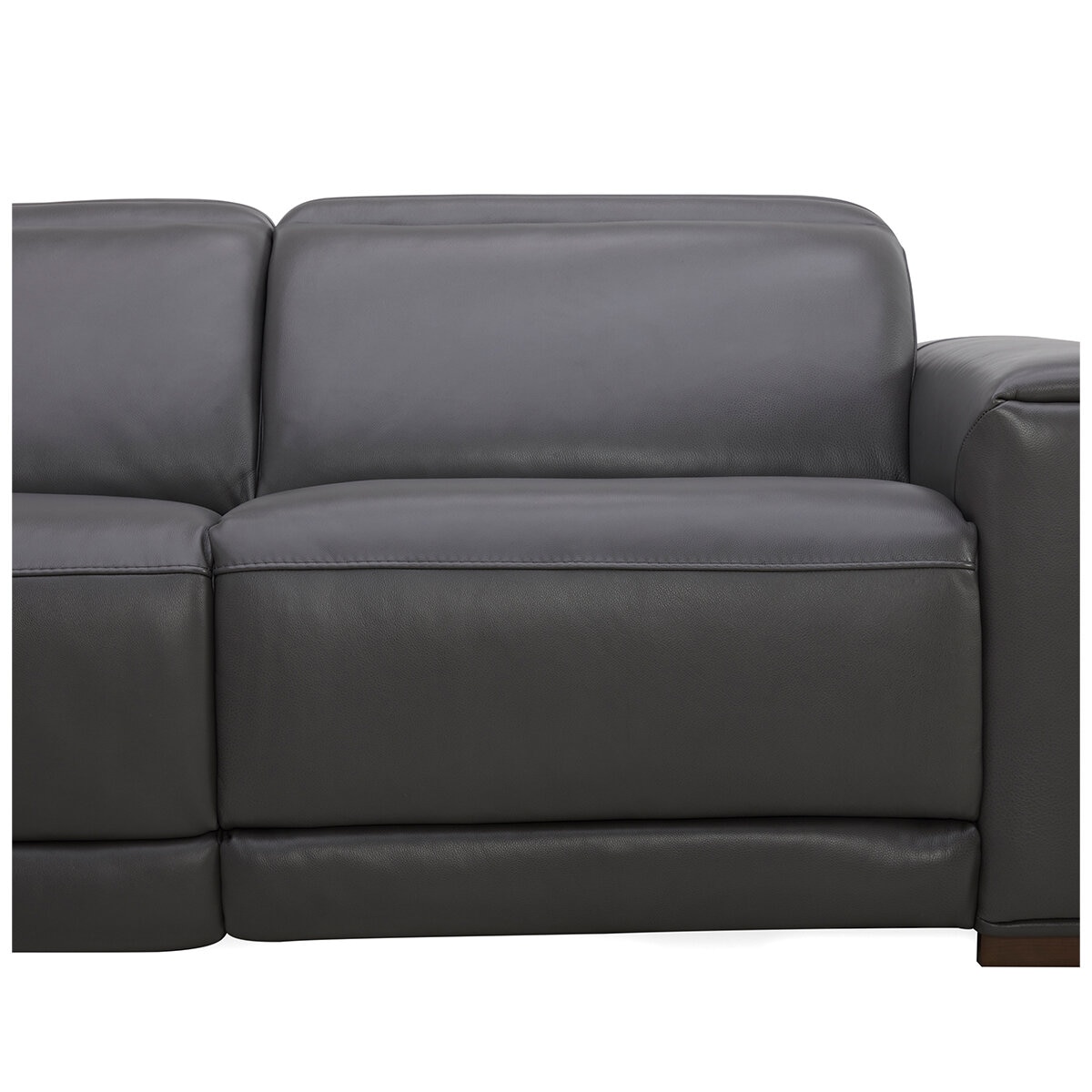 Aiden & Ivy Leather Power Reclining Sectional