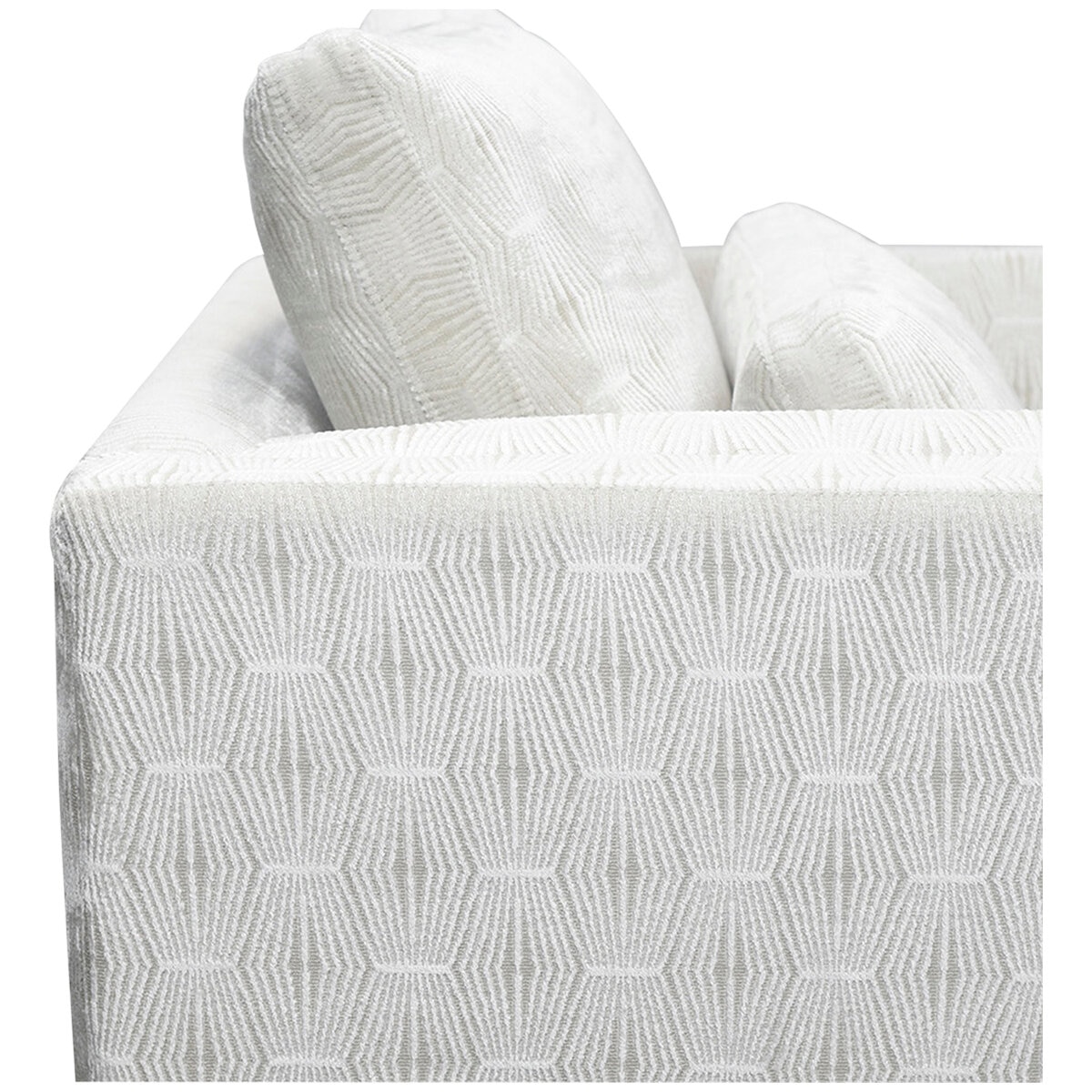 Moran Florence Fabric Chair 2 pack Ivory