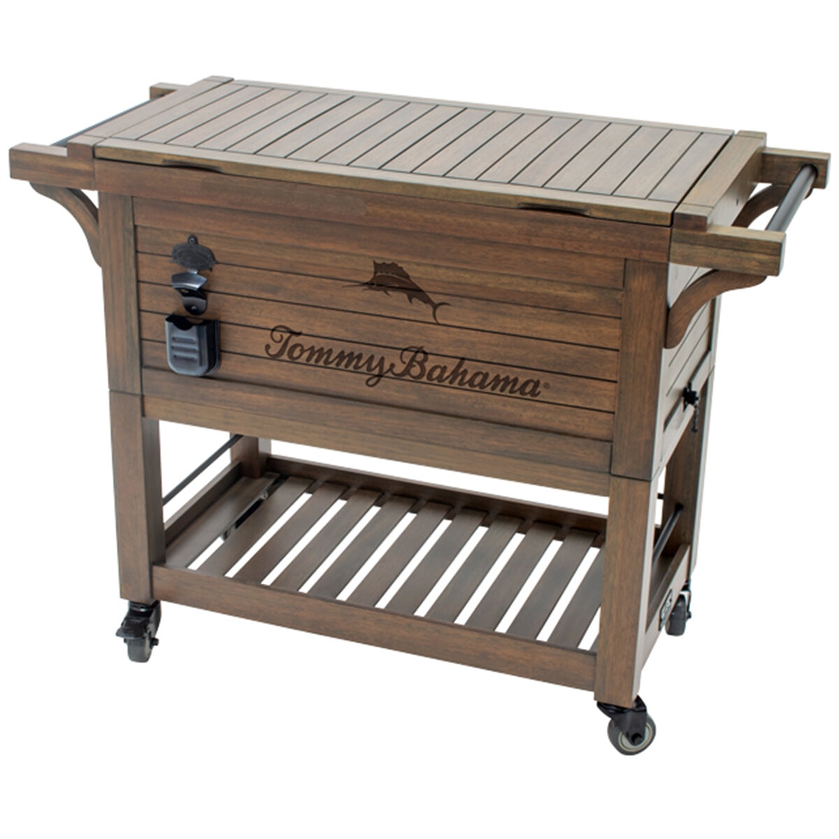 Tommy Bahama Rolling Wood Cooler