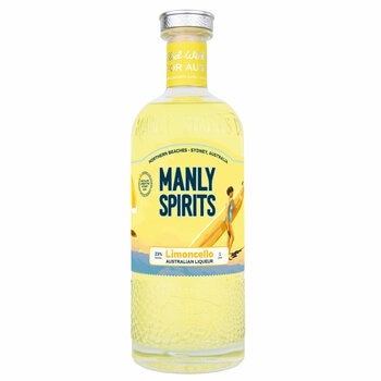 Manly Spirits Zesty Limoncello Liqueur 1L