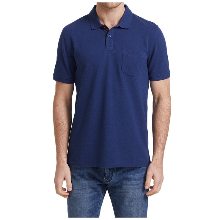 Sportscraft Men's Cotton Polo Shirt Indigo | Costco Australia