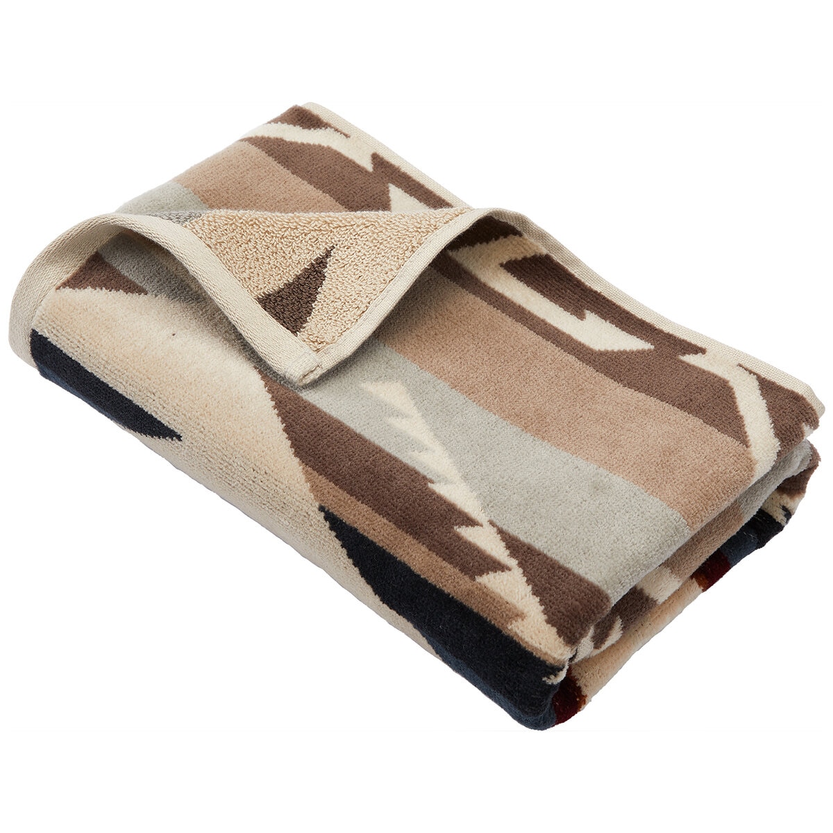 Pendleton Jacquard Hand Towel White