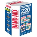 Band-Aid Assortment 220 Pack