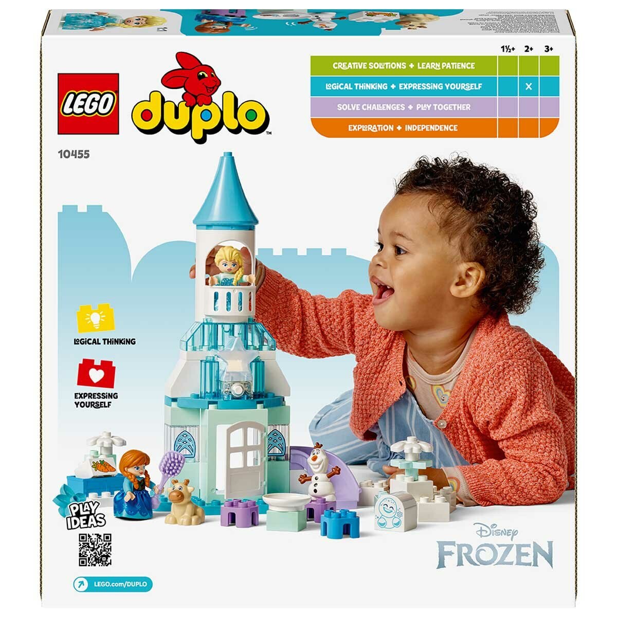 LEGO Anna and Elsa's Frozen Castle Party 10455