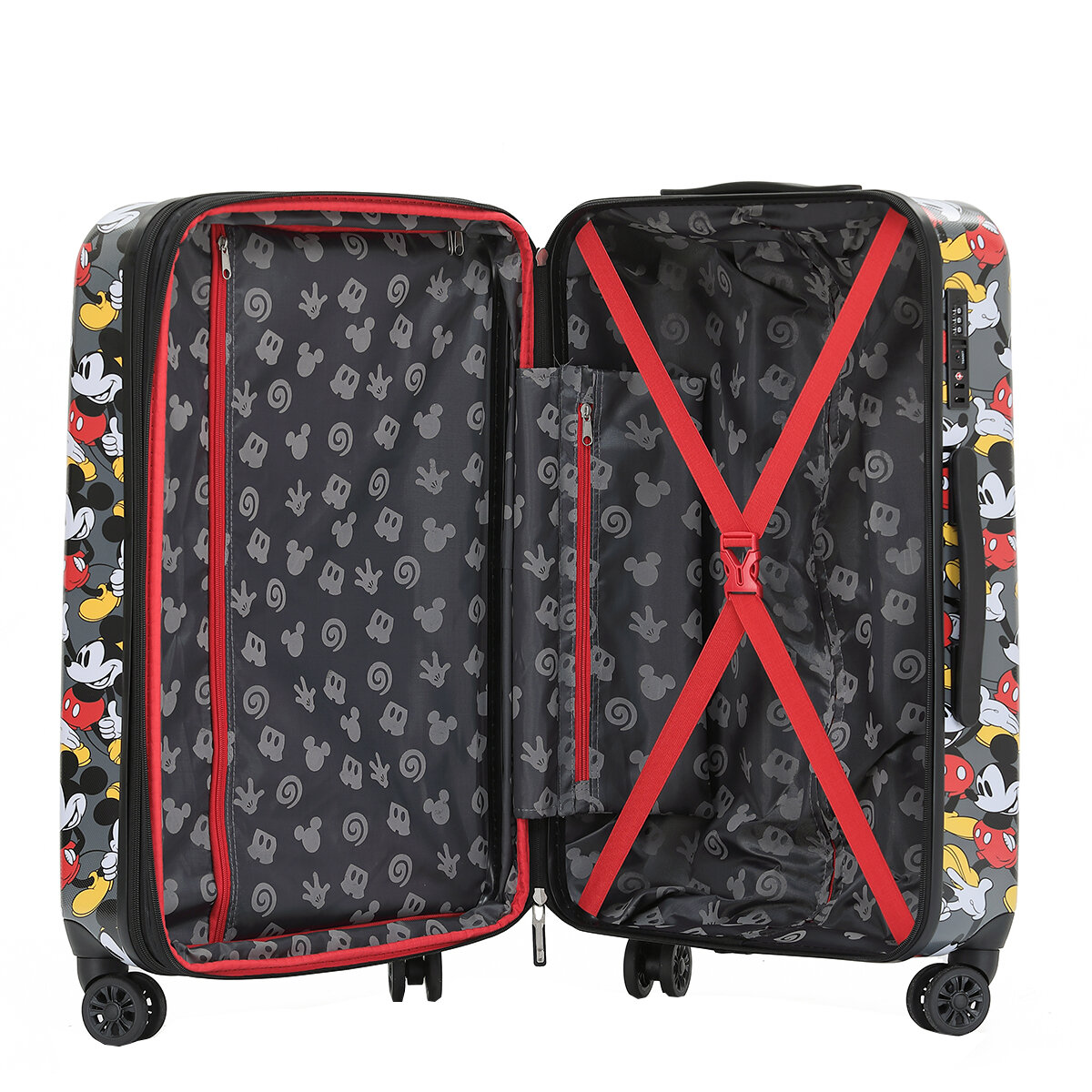 Disney Mickey Mouse 2 Piece Luggage Set
