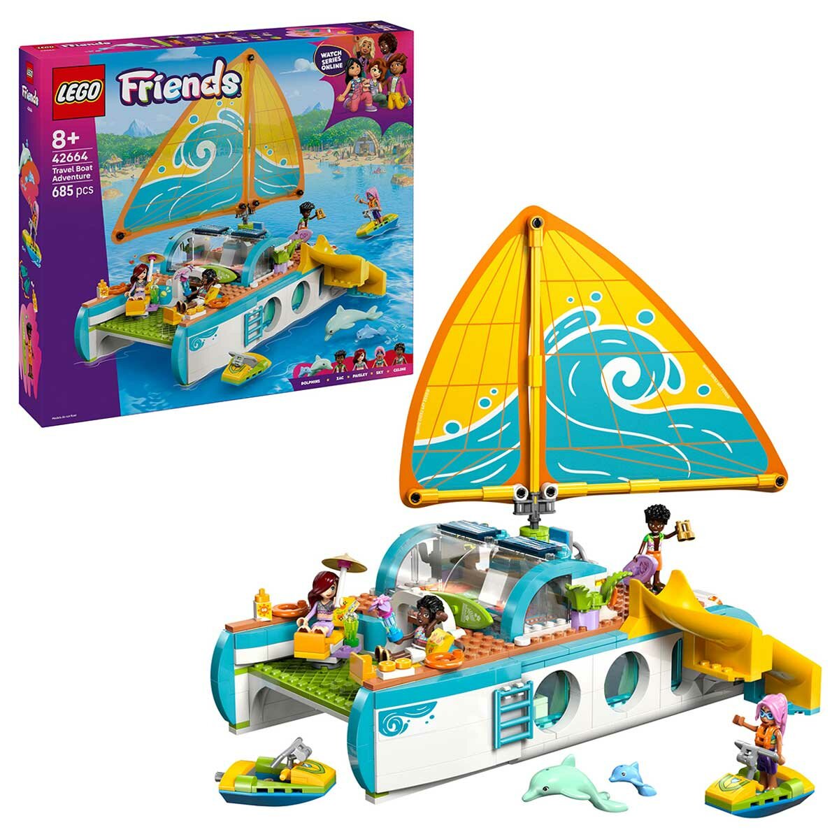 LEGO Travel Boat Adventure 42664