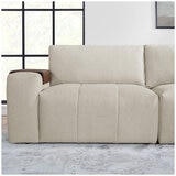 Aiden & Ivy Fabric Stationary Modular Sectional 6 Piece