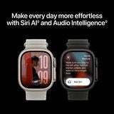Apple Watch Ultra 4 GPS + Cellular 49mm Natural Titanium Case with Translucent Grey Ocean Band Apple Watch Ultra 4 GPS + Cellular 49mm Natural Titanium Case with Translucent Grey Ocean Band