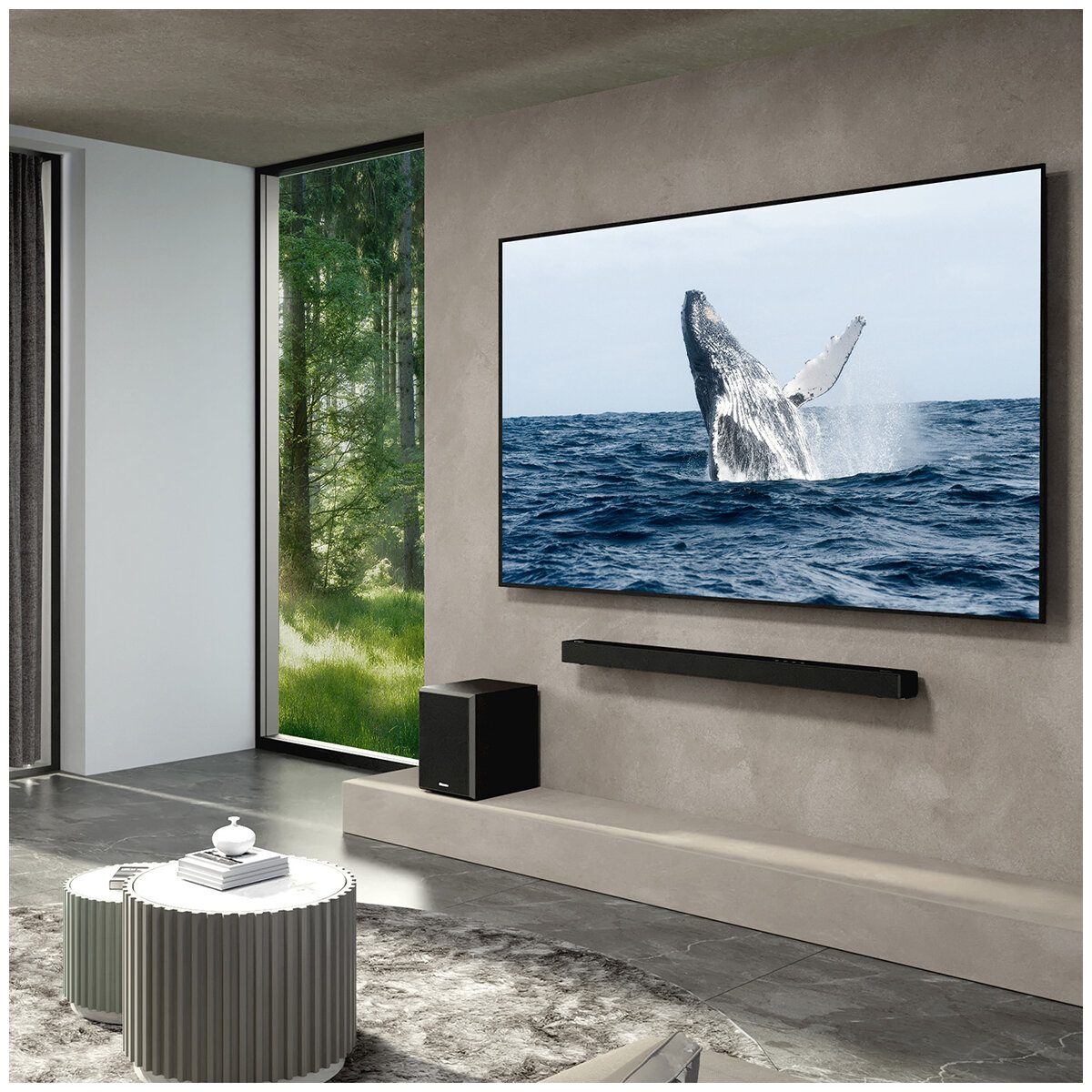Hisense Dolby Atmos 5.1.2 Channel Soundbar with Wireless Subwoofer U5120G