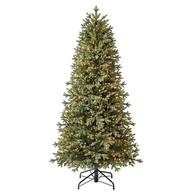 Pre-Lit Slim Aspen Artificial Christmas Tree 1.9m Pre-Lit Slim Aspen Artificial Christmas Tree 1.9m