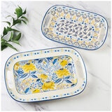 Fitz & Foyd Madeline Serving Platters 2 Piece Set