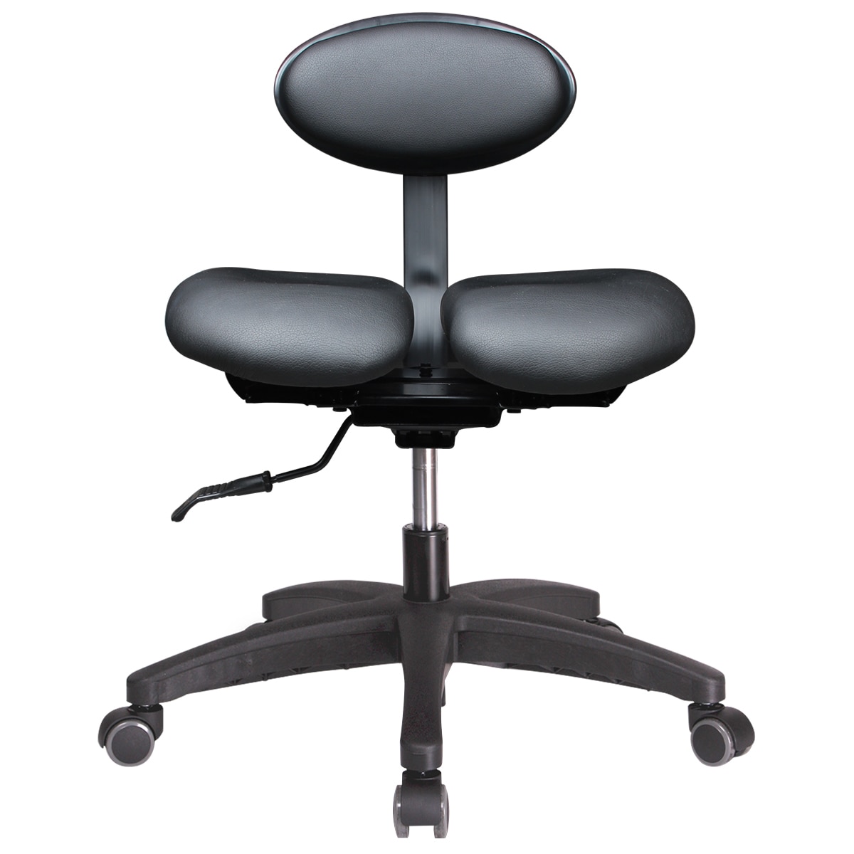 Hara Chair D Type Office Chair - Black