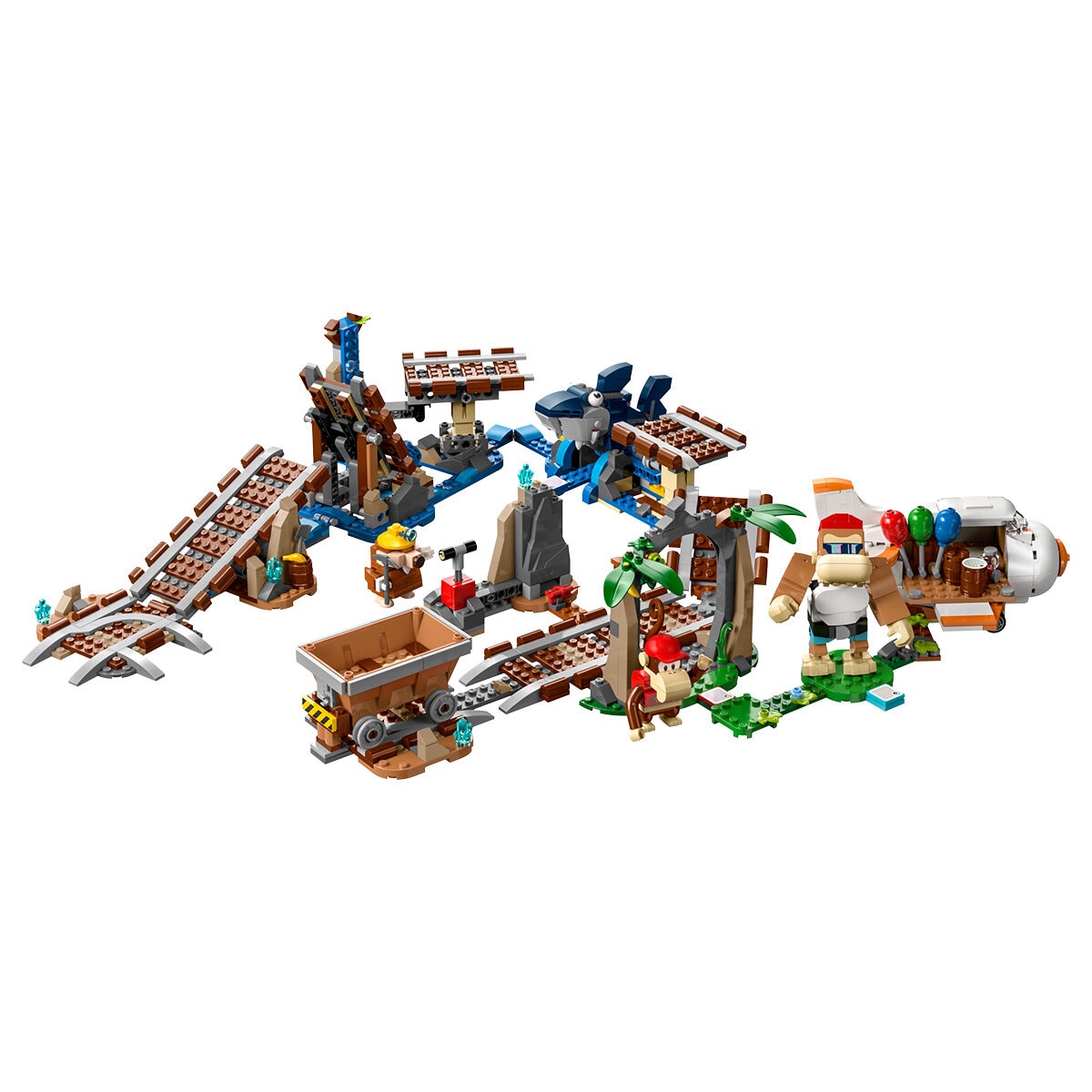 LEGO Super Mario Diddy Kong's Mine Cart Ride Expansion Set 71425