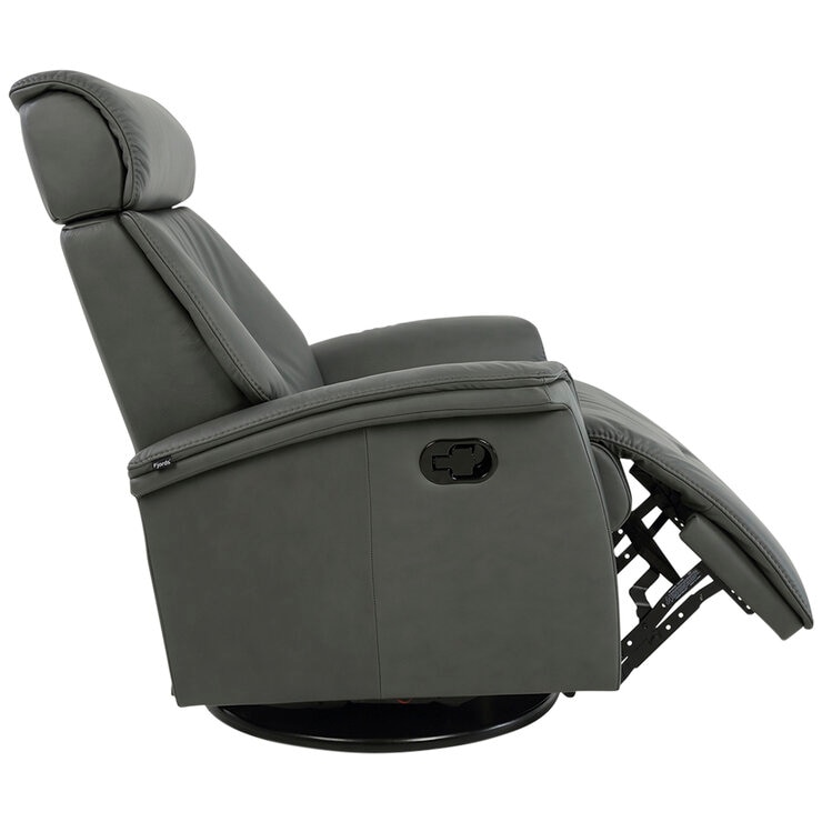 Moran Fjords Rome Relaxer Large Rocker Recliner Dark Grey
