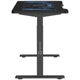 ONEX GDE1400 Electric Tempered Glass RGB Gaming Desk