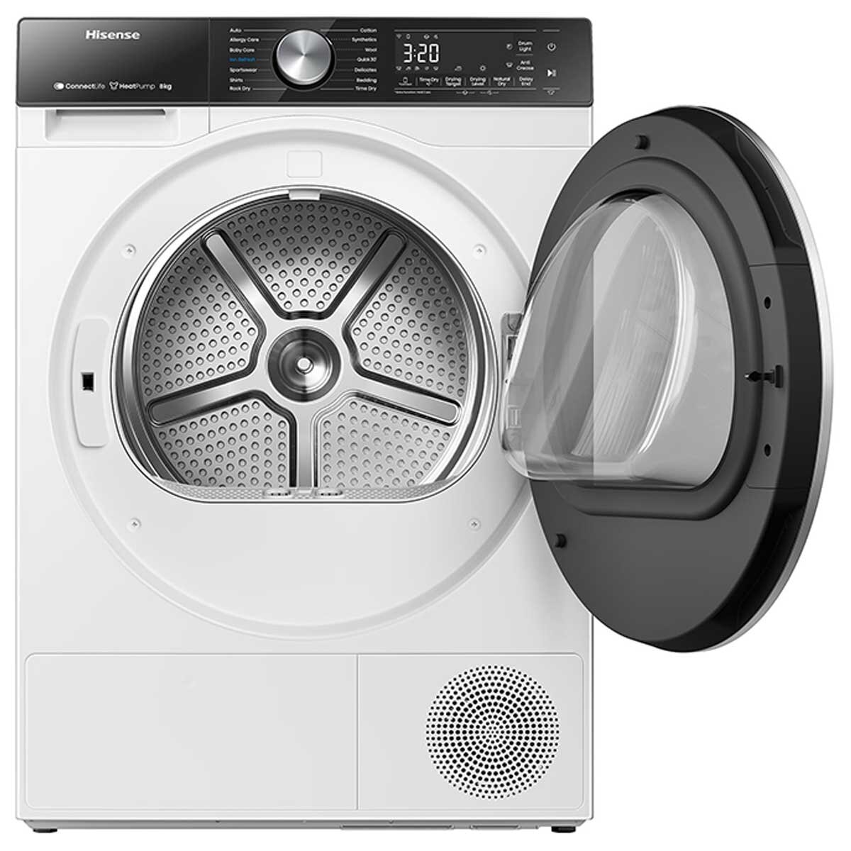 Hisense 8kg Series 5 Heat Pump Dryer White HDF5S80H