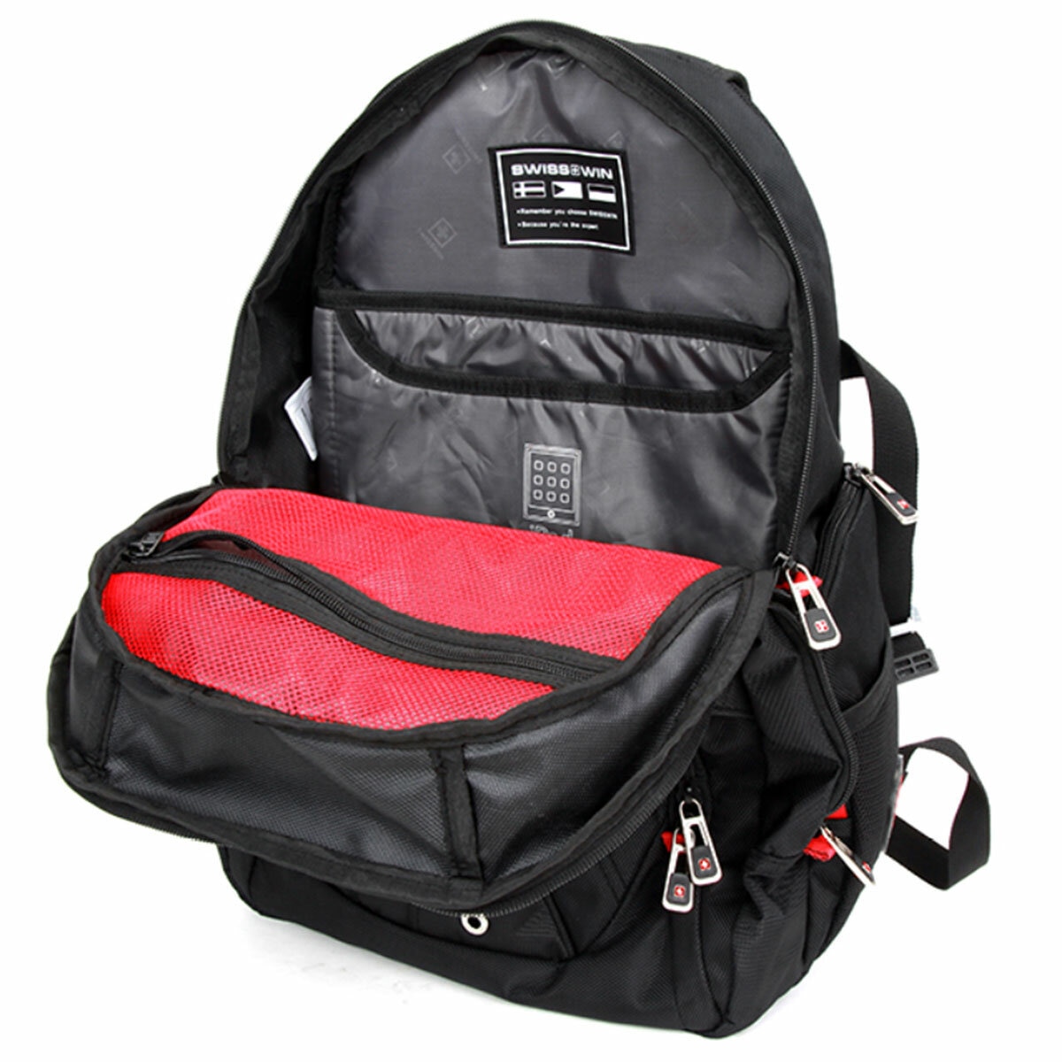 SWISSWIN 15.6 inch Laptop Backpack 28L SW8110I