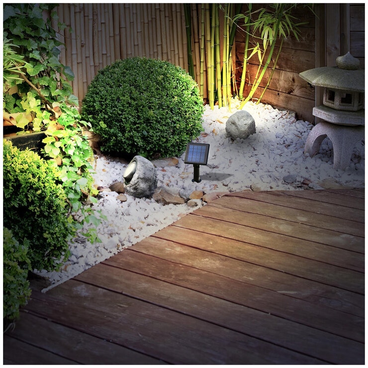 Solar LED Rock Spotlight 2 Pack Solar LED Rock Spotlight 2 Pack