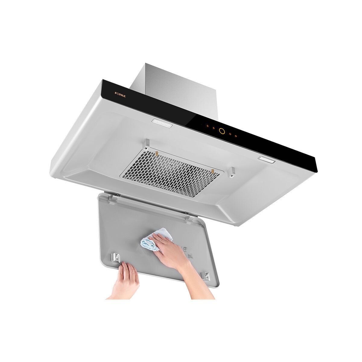 Fotile 90cm Canopy Range Hood with Decoration Cover EMG9008-C