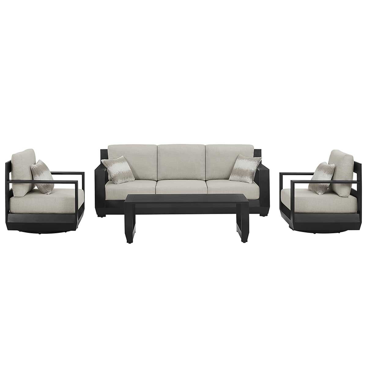 Henredon Calis 4 Piece Outdoor Seating Set