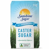 Sunshine Caster Sugar 3kg